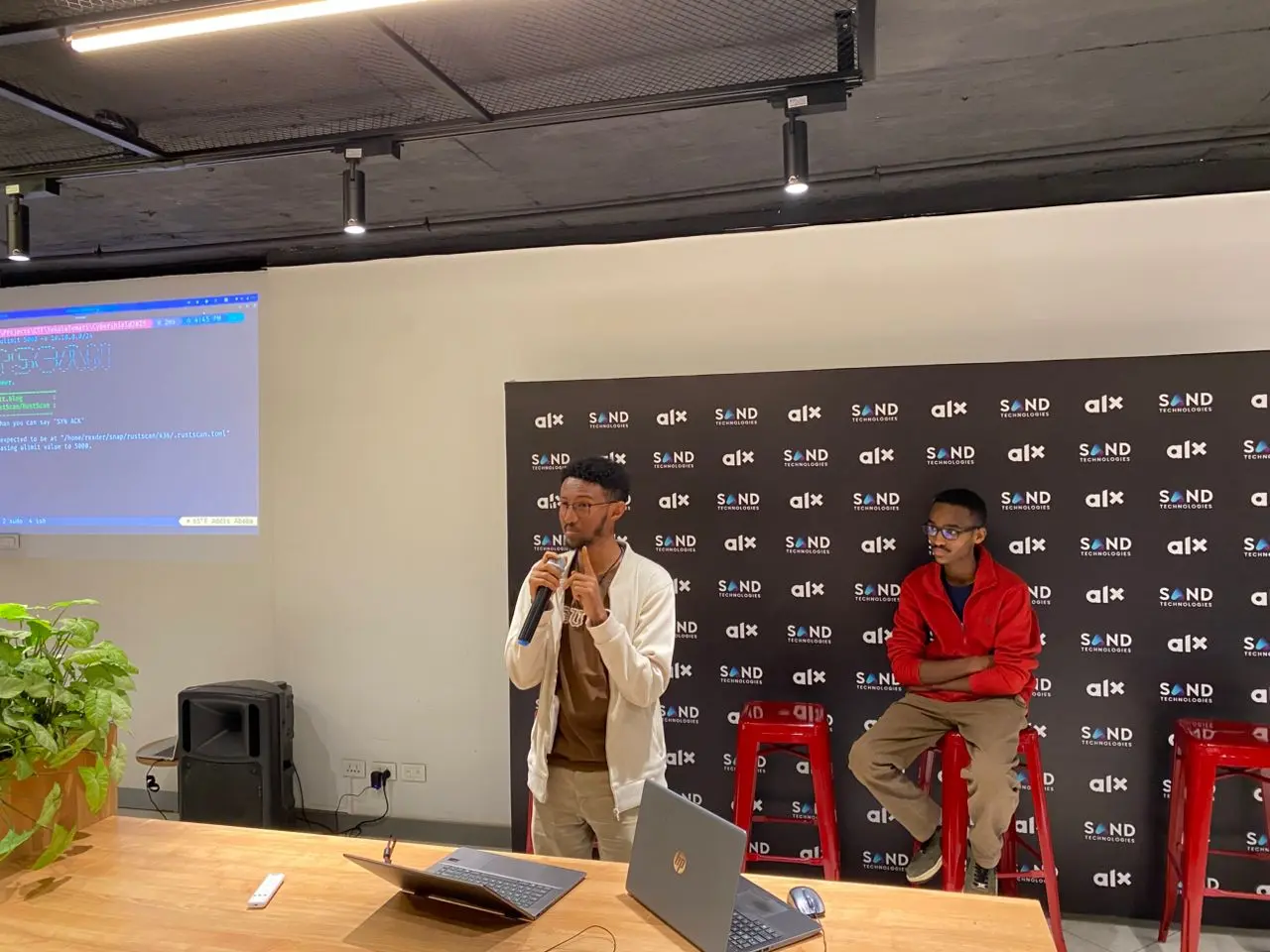 CyberShield participants presenting a technical briefing in 2025